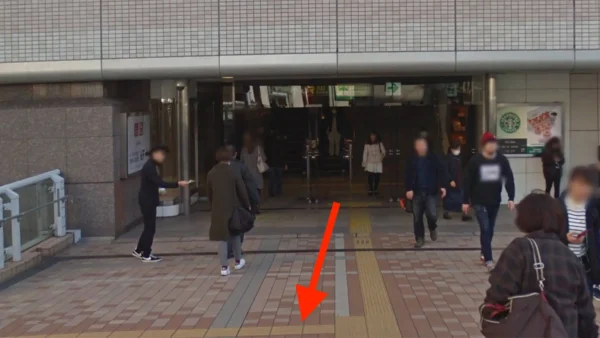 メンズじぶんクリニック 北千住院 行き方1