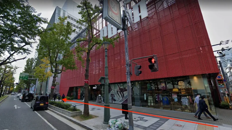 メンズじぶんクリニック 心斎橋院 行き方4