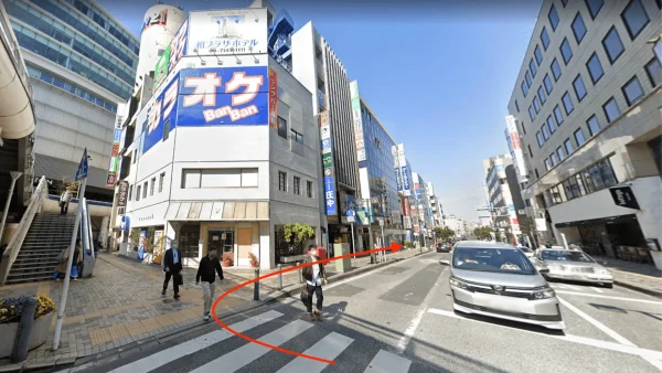 メンズじぶんクリニック 柏院 行き方3