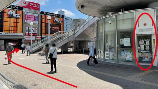 メンズじぶんクリニック 船橋院 行き方2