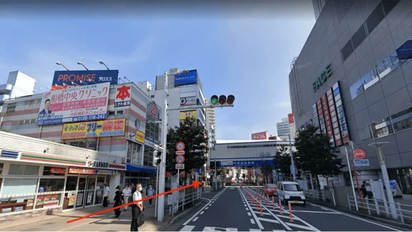 メンズじぶんクリニック 船橋院 行き方3