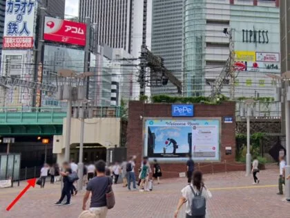 アリシアクリニック 新宿西口院の行き方(西武新宿線 西武新宿駅から)1