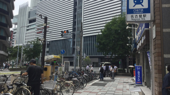 メンズリゼ 名古屋駅前院 行き方（名古屋駅1番出口から）2