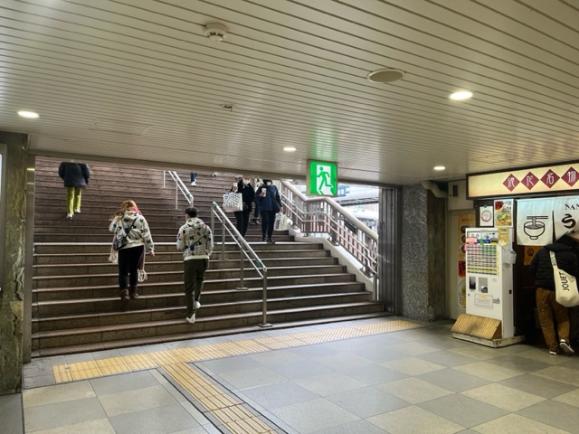 大美会クリニック 天王寺院JR天王寺駅（地上）からのアクセス2