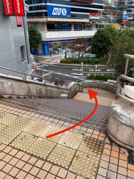 メンズじぶんクリニック 大宮院 行き方6