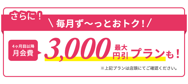 リントスル3000円割引