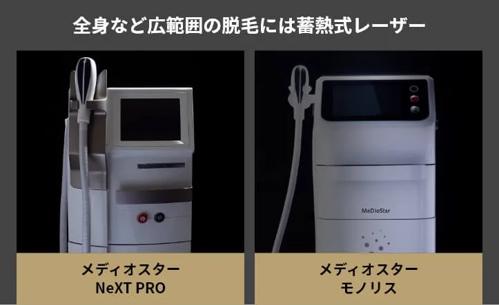 ゴリラクリニック脱毛機2
